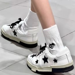 Dress Shoes Y2k Shoes Girl Fashion Harajuku Style Autumn Sneakers Women Harajuku Aesthetic Style Casual Shoes Female Korean Street Shoe 230412