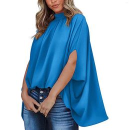 Women's T Shirts 2023 Summer Women'S Clothing Style Short Front And Back Long Sleeve Sleeved Top For Women