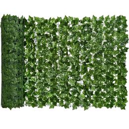 0 5x3m Artificial Ivy Privacy Fence Screen Hedges And Faux Vine Leaf Decoration For Outdoor Decor Garden Decorative Flowers & Wrea204m