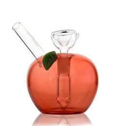DelicateApple 3.9  Hookah Glass Bong - Diffused Downstem Perc & 10mm Female Joint - Smooth Hits, Easy Handling, Fun Smoking Experience - Ideal for Parties & Personal Use.