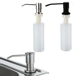 Liquid Soap Dispenser Kitchen Sink Pumps Stainless Steel Head Hand Lotion Dispensers With Tube Hose Bottle Accessories