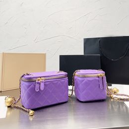 Bag Crossbody Purse Fashion Shoulder Bags Leather Women Wallet Classic Luxury Handbag Designer Tote Golden Ball Box Chain bags Flap Sofe Handbags