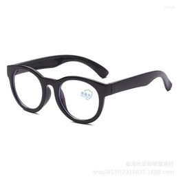 Sunglasses 15PCS Anti-blue Children Glasses One-piece Safe Eyeglasses Plain Mirror Silicone Bendable Light Goggles Eyewear Accessories