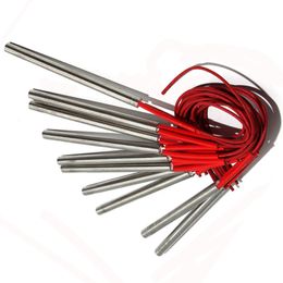 9.5mm x 80-95mm Cartridge Heater Tubular Heat Rod Immersion Heating Element 200W 201SS 10pcs/lot