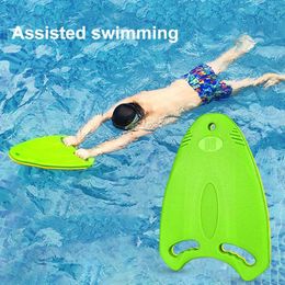 Inflatable Floats tubes A Shaped Floating Board Thick Large Buoyancy Swimming Floating Plate Swimming Float Kickboard Pool Training Aid for Beginner 230411