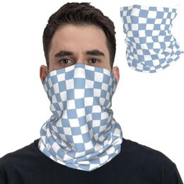 Scarves Abstract Distorted Chequered Cheque Magic Scarf Accessories Neck Gaiter 70s Style Bandana Cycling Headband Windproof