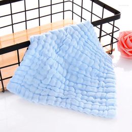 Towel 3PCS/SET Baby Face 6-layer Muslin Cotton Handkerchief Kids Square Burp Cloth Infant Multi Colour Facecloth Washcloth