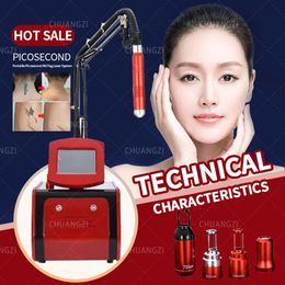 Beauty Items 2023 Professional Peosecond Laser Machine Laser Tattoo Freckle Pigmentation Melasma Acne CE Certification Factory Direct Sales