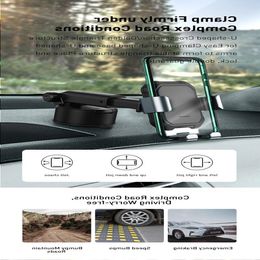 FreeShipping Gravity Car Phone Holder Suction Cup Adjustable Universal Mount Holder for Phone in Car Cell Mobile Smartphone Support Jgaxb