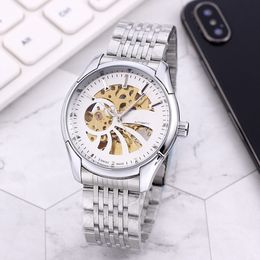 Omeg WristWatches for men 2023 New mens Watches 40mm Three stitches Automatic mechanical Watch Top Luxury Brand Steel Strap men Fashion Montre de luxe Type four