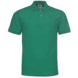 Men's Polos Brand polo shirt Men's cotton short sleeved T-shirt Men's casual summer breathable polo shirt Solid Colour polo shirt Para Hombre 3XL 230412