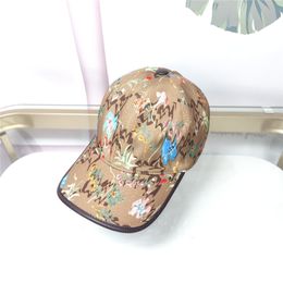 2023 New Luxury Designer Casquette Ball Caps Floral Aldult Unisex Adjustable Men Women Baseball Cap Cotton Sun Hat High Quality Hip Hop Classic Letter Hats