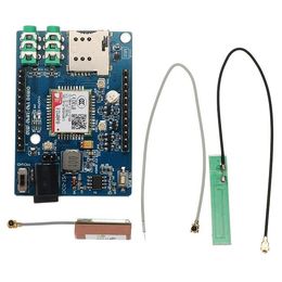 Freeshipping SIM868 GSM GPRS GPS 3 In 1 Module Board With Antenna for 51 STM32 Support Voice Short Message TTS DTMF Hhkng