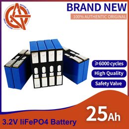 Brand New 25AH Lifepo4 Battery 1/4/8/16/32PCS Rechargeable Lithium Iron Phosphate Battery DIY 12V 24V EV RV Boat Solar System