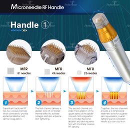 RF Equipment Microneedling laser treatment for acne scars skin tightening machine fractional radio frequency micro needling user manual