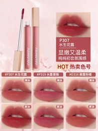 Lipstick Colorkey Karachi Lip Glaze Water Mist Lip Gel P319 Karachi Non Stain Cup Lipstick P307 Plain Face 0316 231113