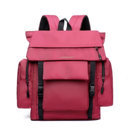 Backpack Women Large Capacity Student School Bag For Teenage Girls Light Travel Backpacks Man Multi Pocket
