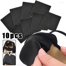 Women Socks 5Psirs High Heels Sandals Anti-Slip Shoes Sole Protector Pad Rubber Outsole Repair Square Heel Shoe Bottom Patch Pads