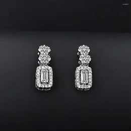 Dangle Earrings 2023 Trendy Silver Colour Korean Women Party Gift Jewellery Bulk Sell ChristmasE026