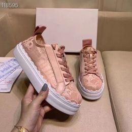 miui Leather Sneakers Ladies Shoes Designer Classcial Pink Laurens Womens Lace Casual Shoe Sports Trainers Comfortable Luxury Jogging Running Shoe