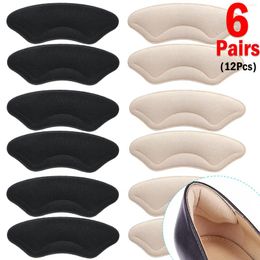 Women Socks 12Pcs Heel Insoles Patch Pain Relief Anti-wear Cushion Pads Feet Care Protector Adhesive Back Sticker Shoes Insert Insole