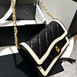 High Quality Designer Bag Luxury Genuine Leather Fashion Woc Handbag Classic Flap Shoulder Bag Cross Body Bag Women's Party Bag With Perfect Hardware Details 2 Colors