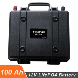 12V 100AH Lifepo4 Battery Pack Outdoor Camping RV Boat Solar Energy Storage Lithium Battery 12v Lifepo4 Battery Emergency Use