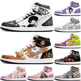 DIY classics customized shoes sports basketball shoes 1s men women antiskid anime cool fashion customized figure sneakers 0001QH7V