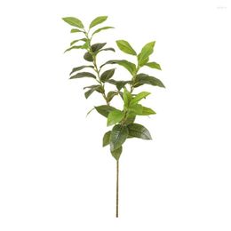 Decorative Flowers Excellent Simulation Plant Aesthetic Artificial No Withering Imitation Osmanthus Leaves Po Props