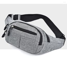 Outdoor Bags Sports Waist Bag Men Women Chest Pack Portable Mobile Phone Fanny Running Cycling Shoulder Purse Belt Pouch