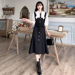 Lovely party dresses Vintage women's vestido half sleeve Banquet gown European style clothing slim prom loose long dress