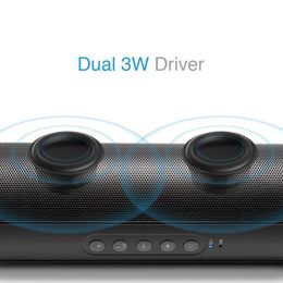 Portable Speakers M J T2 Wireless Bluetooth Speakers Best Waterproof Portable Outdoor Loudspeaker Mini Column Box Speaker Design for