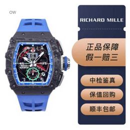 Swiss Luxury Wristwatches Richardmill Automatic Mechanical Watches mens Mens RM1104 Automatic Mechanical Mens Mancini Limited Hollow Out Dial 4994 4450mm WN-BUVB