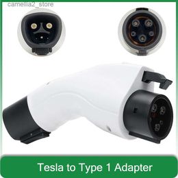 Electric Vehicle Accessories J1772 Tesla to Type 1 Adapter electric car vehicle Accessories EVSE connector EV Charger convertor Q231113