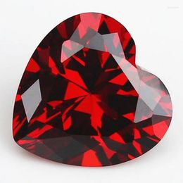 Loose Gemstones Unheated 6.00 Cts Natural Mined Sri-Lanka Ruby 10mmx10mm Heart Cut VVS Gem