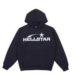 Hellstar Hoodie Tracksuits Hoodie Man Hip Hop Fashion Trends Hellstar Tracksuit Retro Skull Graphic Hellstar Tracksuit Print Pullover Sw 7289