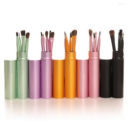 Makeup Brushes 5pcs/set Eyebrow Eyeshadow Set Concealer Eye Brow Cosmetics Shadow Blending Brush Eyes Beauty Make Up Tools R