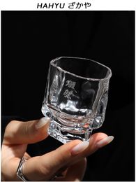 Tumblers Japanese Drink Dassai Sake Cup Designer Zen Crystal Tasting Wine Liquor S Glass Whiskey Whisky Brandy Snifter 230413
