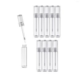 Storage Bottles 10Pcs Lip Gloss Tubes Containers Empty Refillable Clear For Girls Women Makeup Replacement Accessories