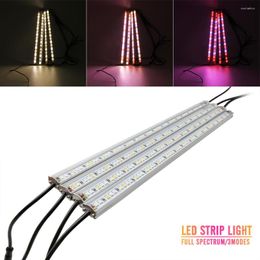 Grow Lights 4pcs/lot Full Spectrum Led Light Dimmable Plant Lamp Strip Indoor Flower Lighting Waterproof Phytolampy For Greenhouse Tent