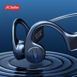 Cell Phone Earphones Bone Conduction Headphones Bluetooth Headset Wireless Sports Noise Reduction Tech Waterproof Open Ear 230412