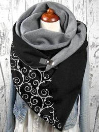 Scarves Pdmcms Apparel Floral Print Scarf And Shawl For Winter Fashion Keep Warm Items Indoor Shawls Or Outdoor