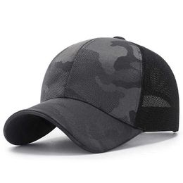 Ball Caps 2021 Mesh C for Women Men Unisex Sunshade Breathable Outdoor Sport C Women Camouflage Summer Hats Leisure Simple Snback