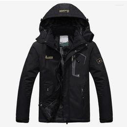 Men's Down Men Warm Thick Parkas Padded Coat Unisex Fashion Outwear Winter Velvet Parka Jacket Plus Size 6XL Hooded Windbreaker