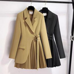 Women's Suits 2023 Korean Spring Autumn Blazers Women Long Sleeve Woman Jacket Casual Office Ladies Suit Coat Female Outerwear