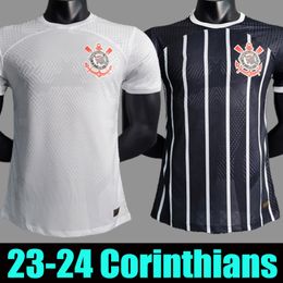 23 24 Corinthian Soccer Jerseys fans player version Camisa Maycon WILLIAN ROGER GUEDES GIL JO FAGNER AUGUSTO Giuliano Paulinho Joao Victor LUAN 2023 2024