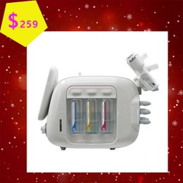6 In 1 diamond hydro microdermabrasion bubble cleaner Skin Cleaning oxygen jet peel Facial tips for microdermarbasion Acne Small Bubble Anti Ageing Beauty machines
