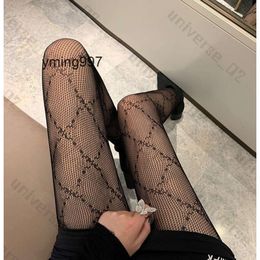 Fashion Panty balencaigaly Mesh Breathable balencigaly Socks Thin black Lace Long Tights Soft Stockings Letter Tight Tights hose Sexy Women Designers