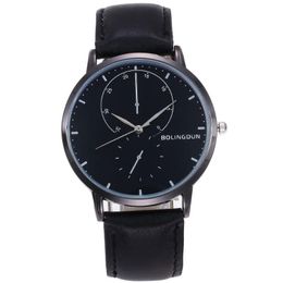 Wristwatches 2023 Relogio Masculino Men Watch Fashion Rome Digital Leather Band Analog Dial Quartz Wristwatch Watches Male Cloc