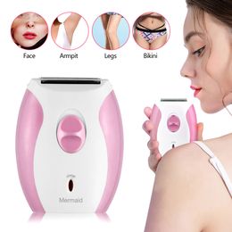 Epilator Rechargeable Lady Shaver Hair Remover Women Razor Cordless Hair Remover Machine Bikini Trimmer Leg Electric Razor 230412